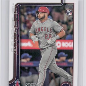 2025 Topps Niko Kavadas RC #278 Angels