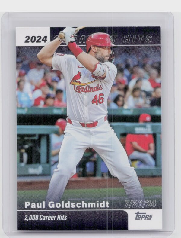 2025 Topps Paul Goldschmidt #GH-21 Cardinals 2024 Greatest Hits