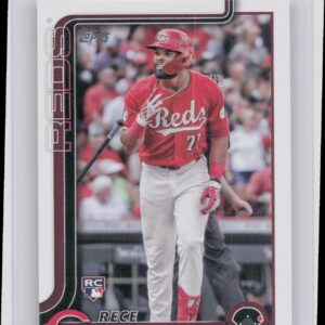 2025 Topps Rece Hinds RC #217 Reds