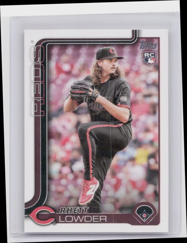 2025 Topps Rhett Lowder RC #205 Reds