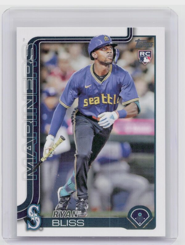 2025 Topps Ryan Bliss RC #251 Mariners
