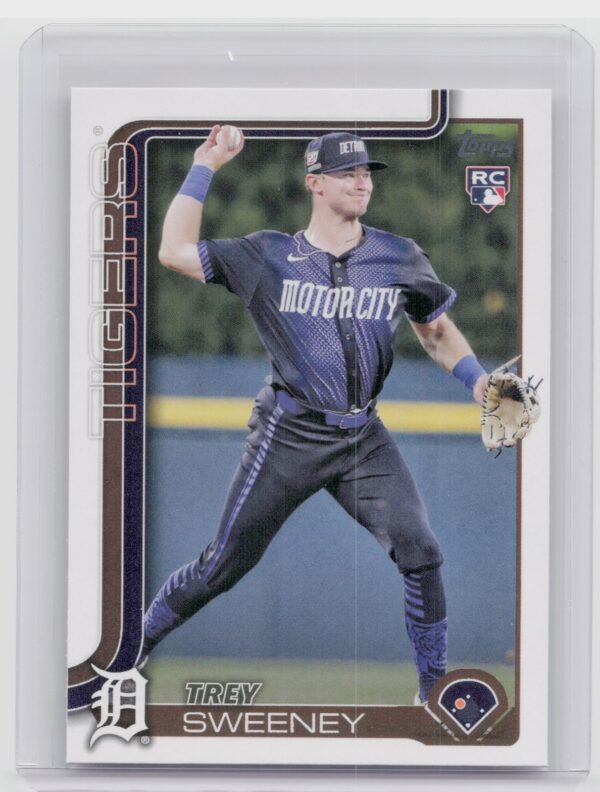 2025 Topps Trey Sweeney RC #67 Tigers