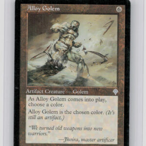 MTG Invasion Alloy Golem