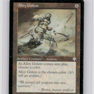 MTG Invasion Alloy Golem