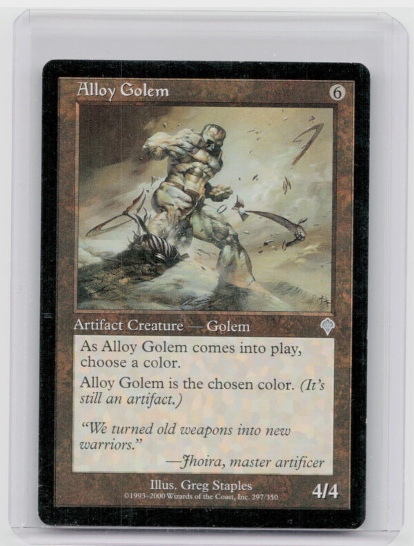 MTG Invasion Alloy Golem