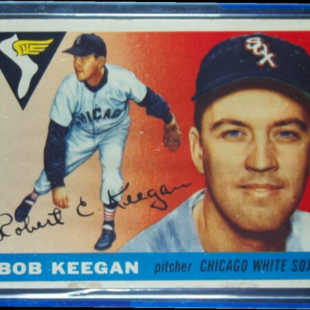 1955 Topps Bob Keegan #10 Sox
