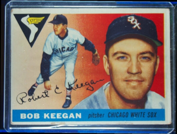 1955 Topps Bob Keegan #10 Sox