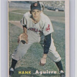 1957 Topps Hank Aguirre RC #96 Indians