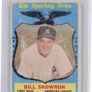 1959 Topps Bill Skowron #554 Yankees