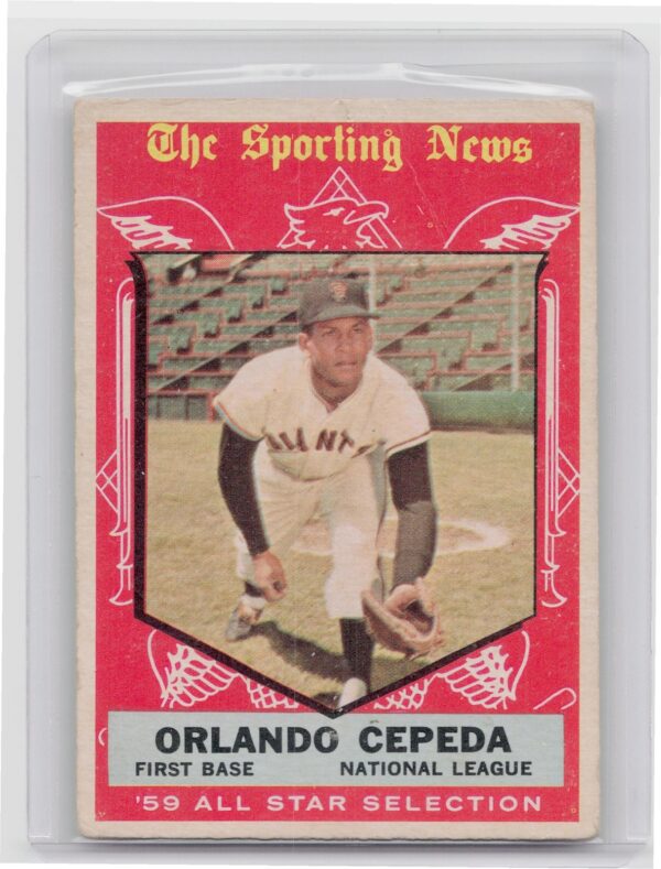 1959 Topps Orlando Cepeda #553 Giants