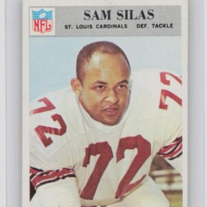 1966 Philadelphia Sam Silas RC #166 Cardinals