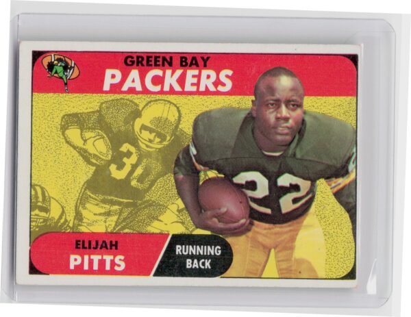 1968 Topps Elijah Pitts #79 Packers