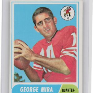 1968 Topps George Mira #9 49ers