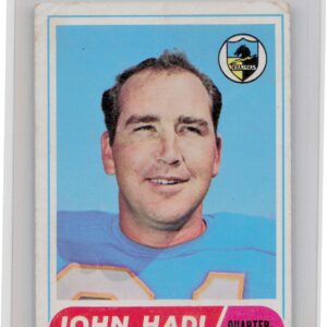 1968 Topps John Hadl #63 Chargers