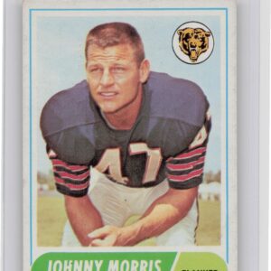 1968 Topps Johnny Morris #23 Bears