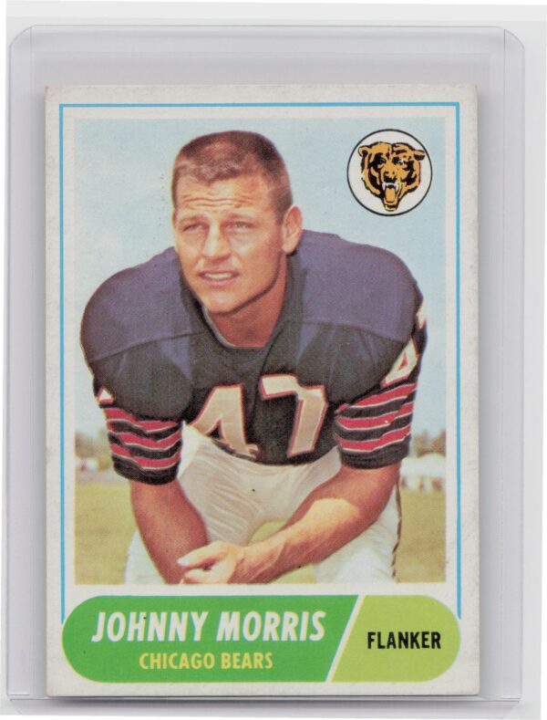 1968 Topps Johnny Morris #23 Bears