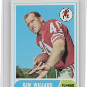 1968 Topps Ken Willard #34 49ers