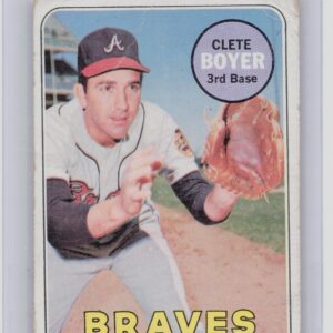 1969 Heritage Clete Boyer #489 Braves