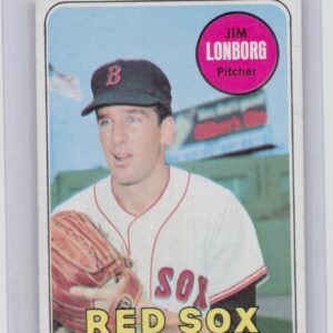 1969 Topps Jim Lonborg #109 Sox