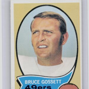 1970 Topps Bruce Gossett #109 49ers