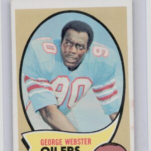 1970 Topps George Webster RC #120 Oilers