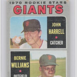 1970 Topps Giants 1970 Rookie Stars (John Harrell / Bernie Williams) RC #401