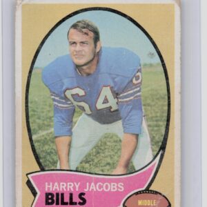 1970 Topps Harry Jacobs #13 Bills