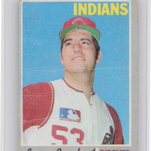 1970 Topps Larry Burchart #412 Indians