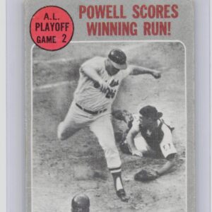 1970 Topps Powell Scores Winning Run! #200 Orioles