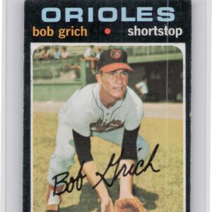 1971 Topps Bob Grich RC #193 Orioles