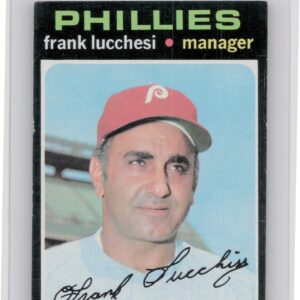 1971 Topps Frank Lucchesi #119 Phillies