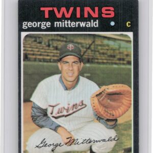1971 Topps George Mitterwald #189 Twins