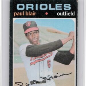 1971 Topps Paul Blair #53 Orioles