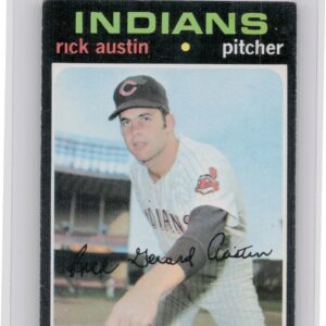 1971 Topps Rick Austin RC #41 Indians