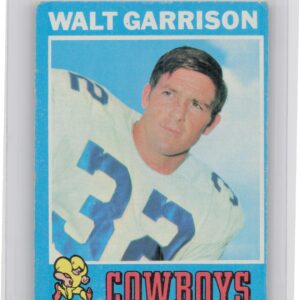 1971 Topps Walt Garrison RC #8 Cowboys