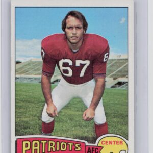 1975 Topps Bill Lenkaitis #61 Patriots