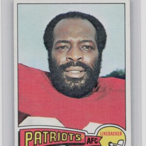 1975 Topps George Webster #186 Patriots