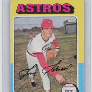 1975 Topps Jerry Johnson #218 Astros