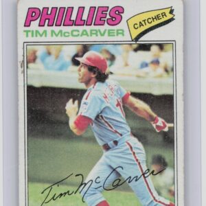 1977 Topps Tim McCarver #357 Phillies