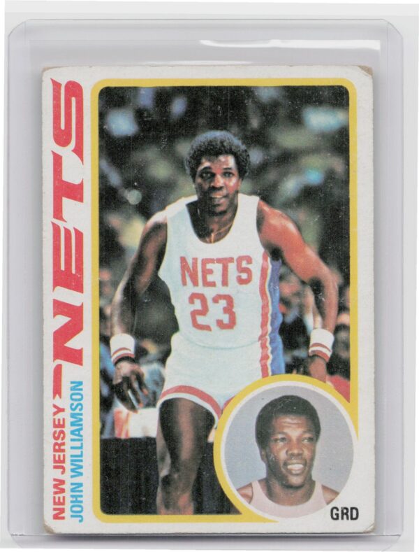 1978-79 Topps John Williamson #11 Nets