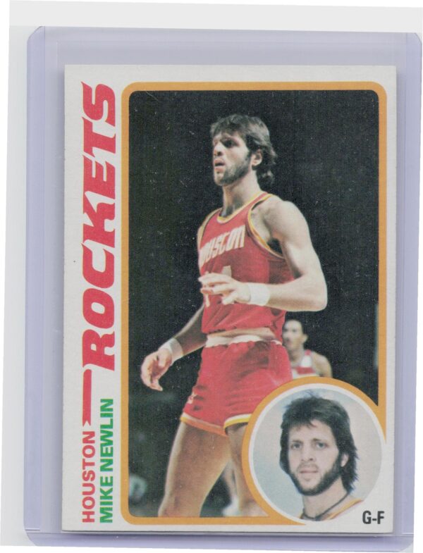 1978-79 Topps Mike Newlin #124 Rockets