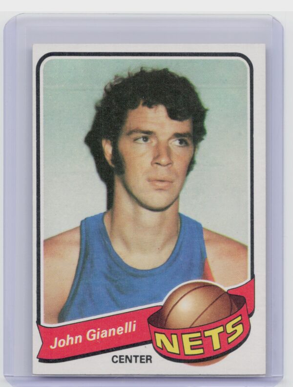 1979-80 Topps John Gianelli #37 Nets