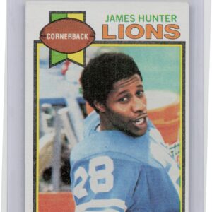 1979 Topps James Hunter #222 Lions