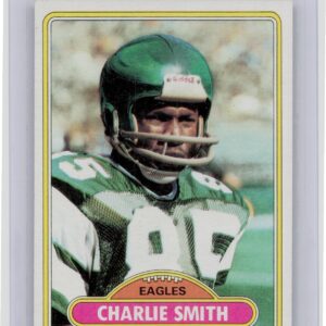1980 Topps Charlie Smith #154 Eagles