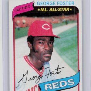 1980 Topps George Foster #400 Reds