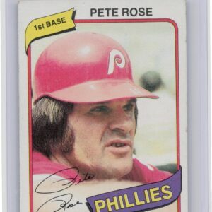 1980 Topps Pete Rose #540 Phillies