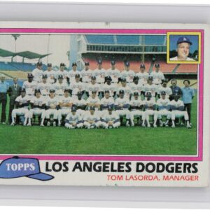 1981 Topps Los Angeles Dodgers / Tom Lasorda TC CL MGR #679 Dodgers