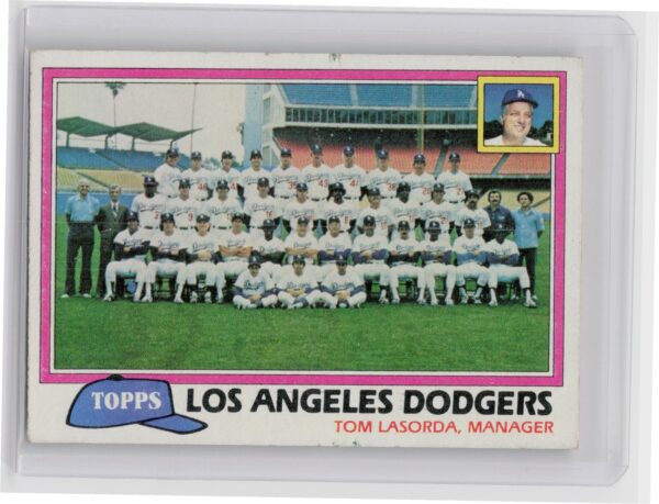 1981 Topps Los Angeles Dodgers / Tom Lasorda TC CL MGR #679 Dodgers