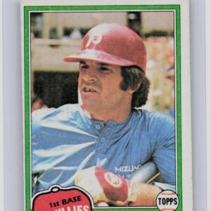 1981 Topps Pete Rose #180 Phillies