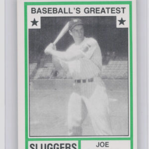 1982 TCMA Baseball's Greatest Sluggers (White Back) Joe DiMaggio #44 Yankees